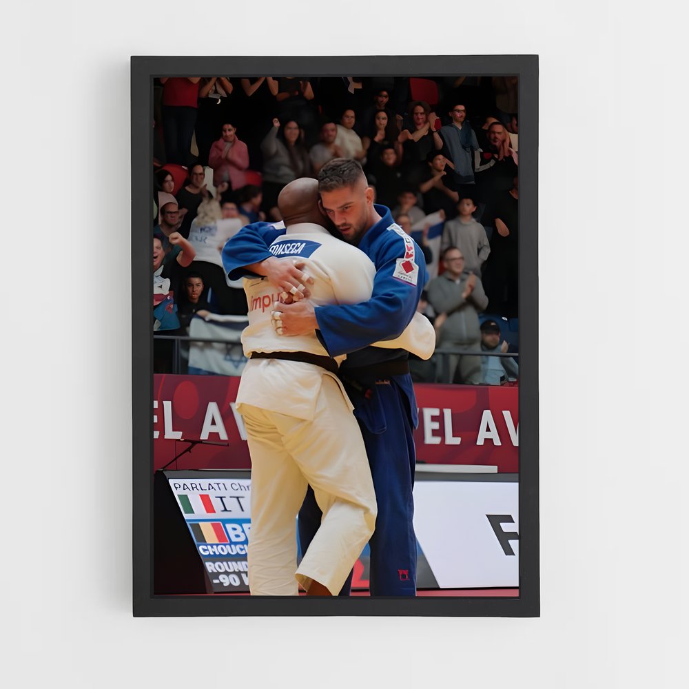 Poster Duel de Compétiteurs – affiche Judo (vue 2)